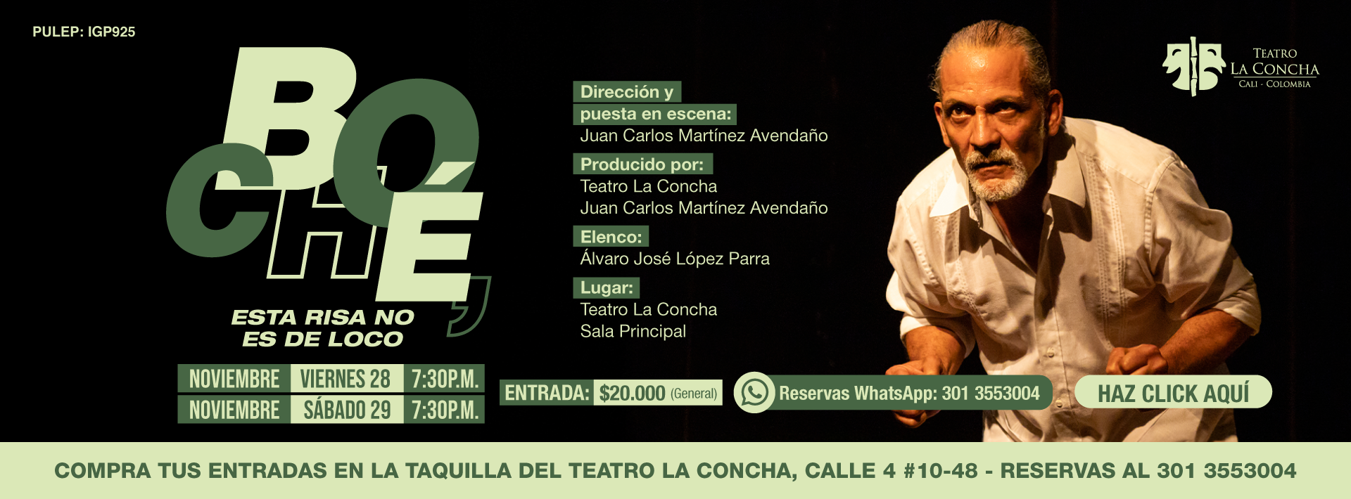 Boché esta risa no es de loco noviembre 2025