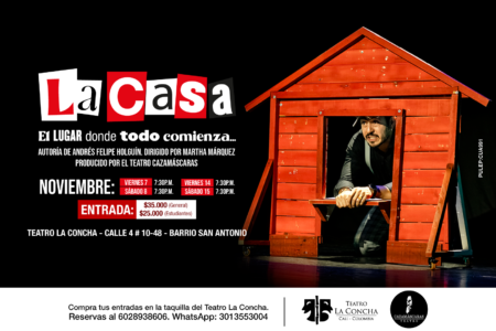 LA  CASA EL LUGAR DONDE TODO COMIENZA NOVIEMBRE 2025