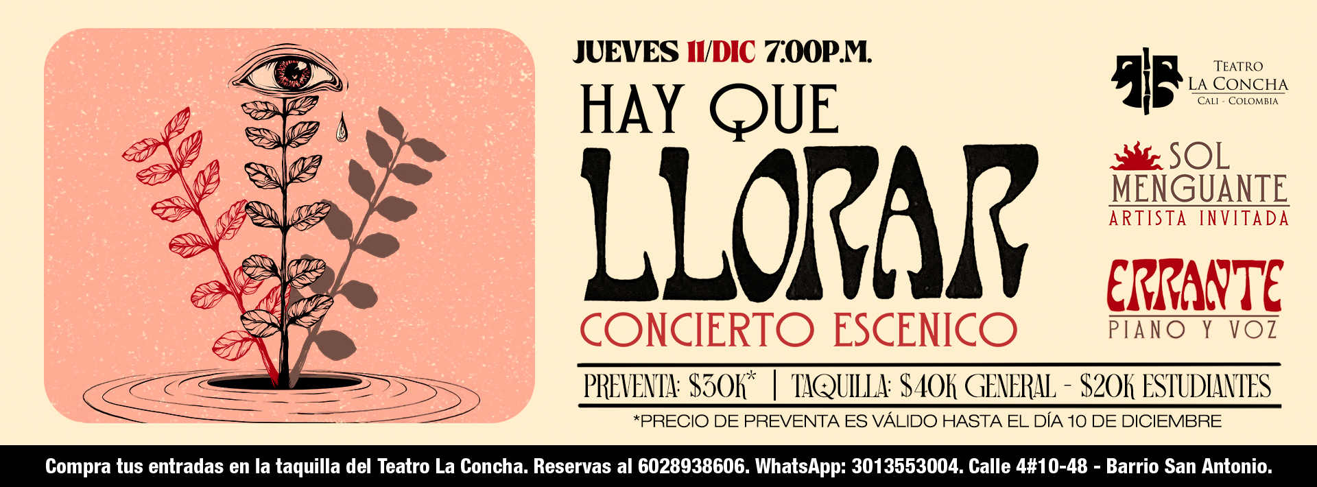 HAY QUE LLORAR DICIEMBRE 2025