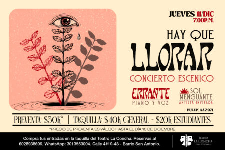 HAY QUE LLORAR-DICIEMBRE 2025