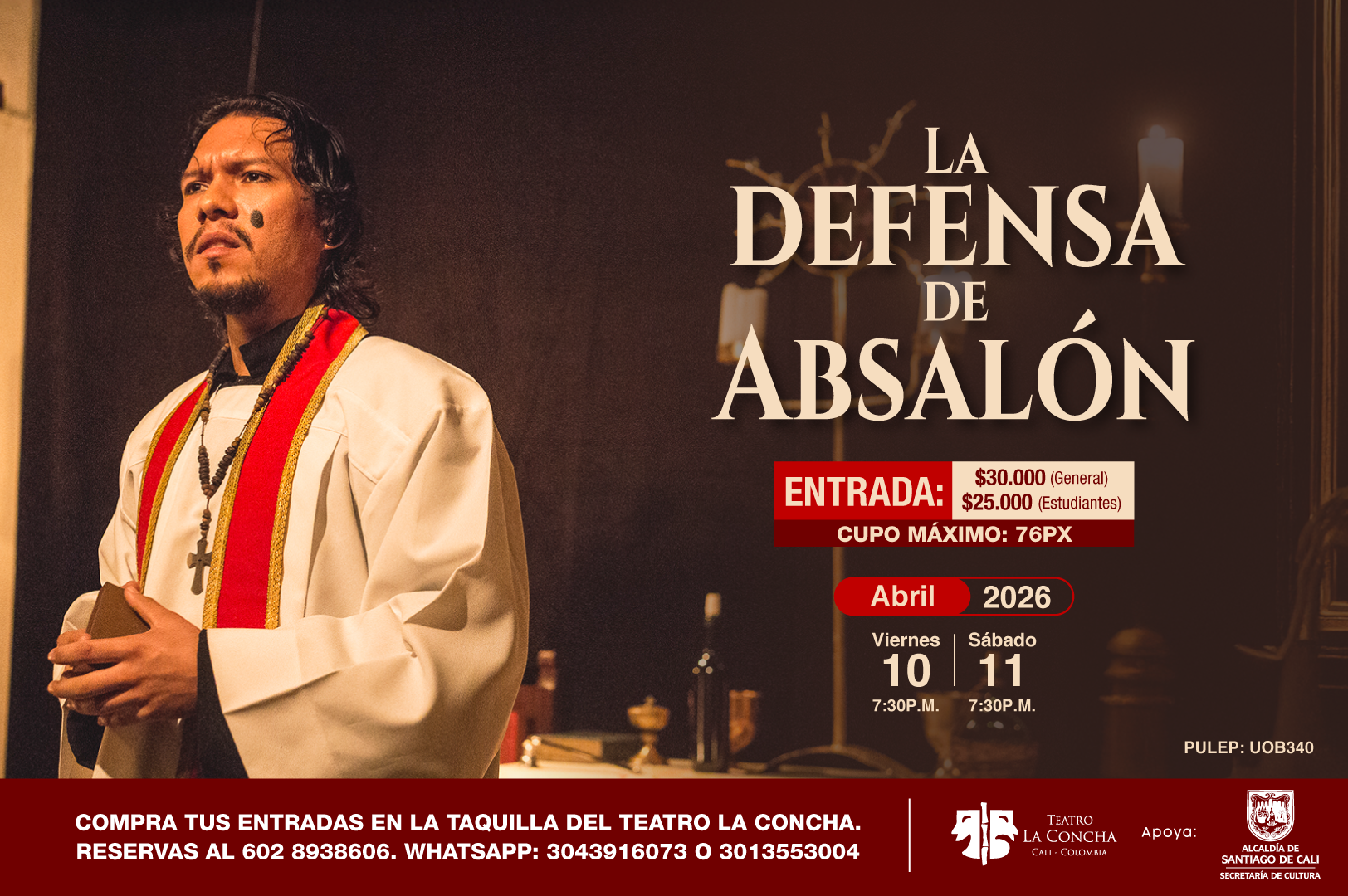 LA DEFENSA DE ABSALÓN ABRIL 2026