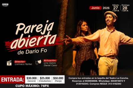 PAREJA ABIERTA 27 Y 28 DE JUNIO 2026