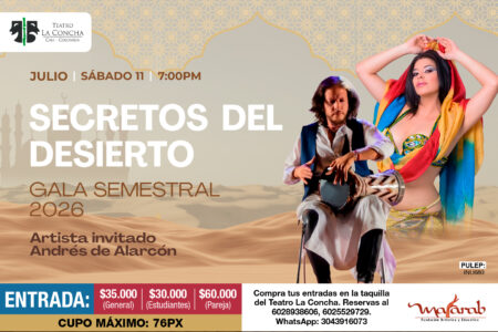 SECRETOS DEL DESIERTO 11 DE JULIO 2026