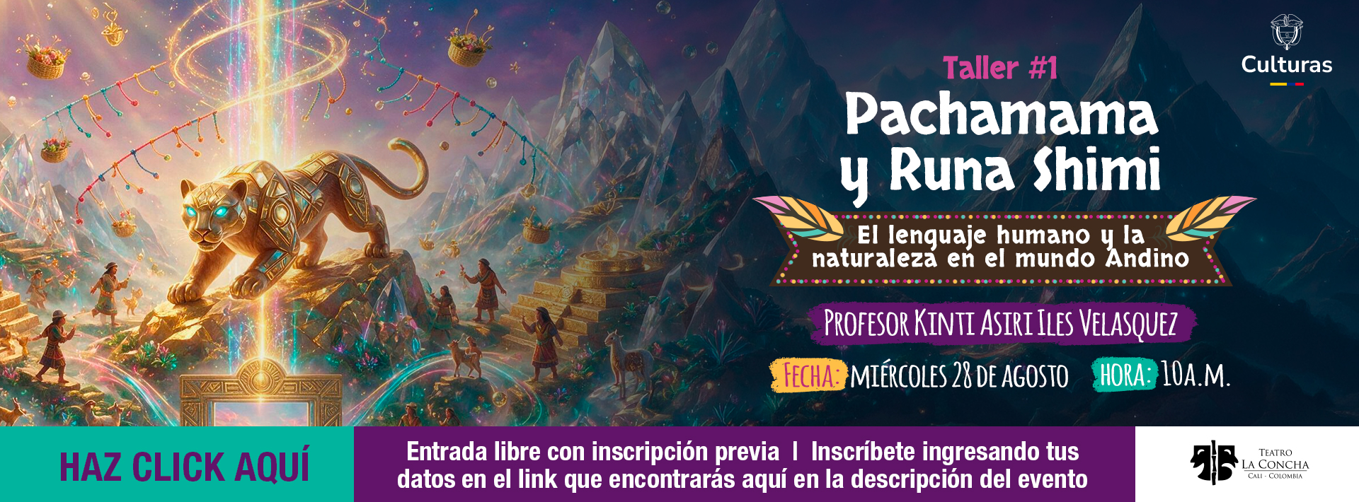 Taller No 1 de Pachamama y Runa Shimi