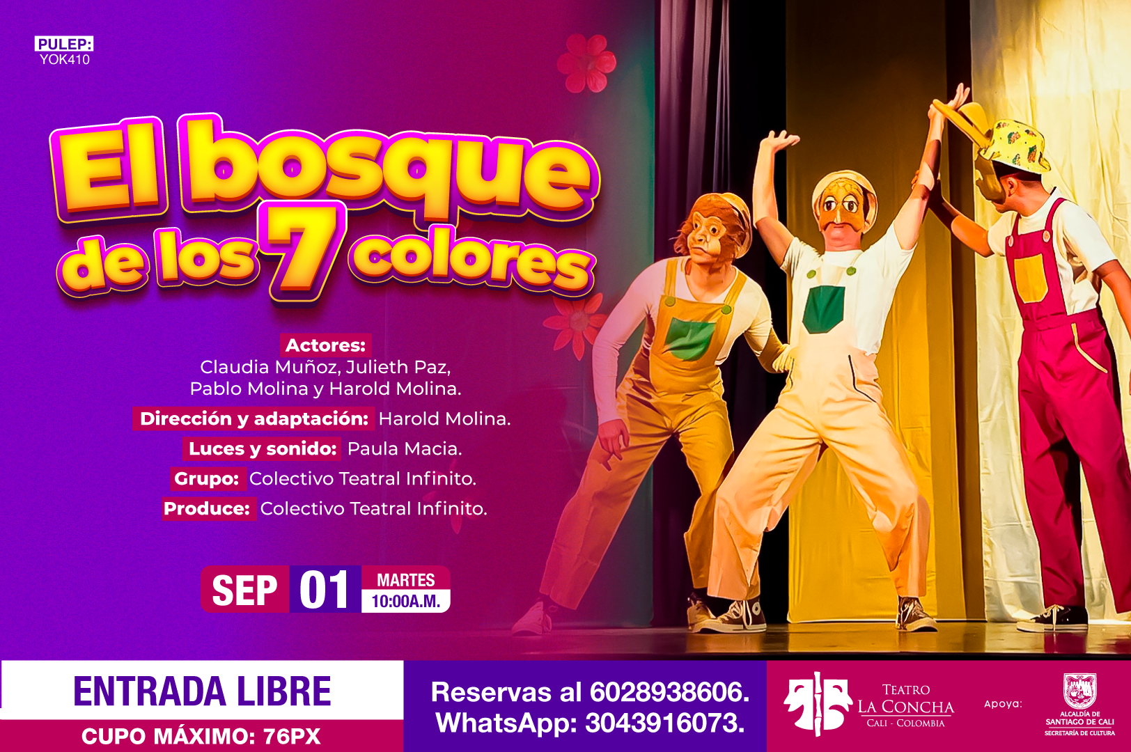 EL BOSQUE DE LOS 7 COLORES SEP 2026